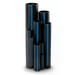 Sappco HDPE Pipes PE 100 Pressure 16 Bar Outside Diameter 400 mm Thickness 36.3 mm Black Color | SAPPCO