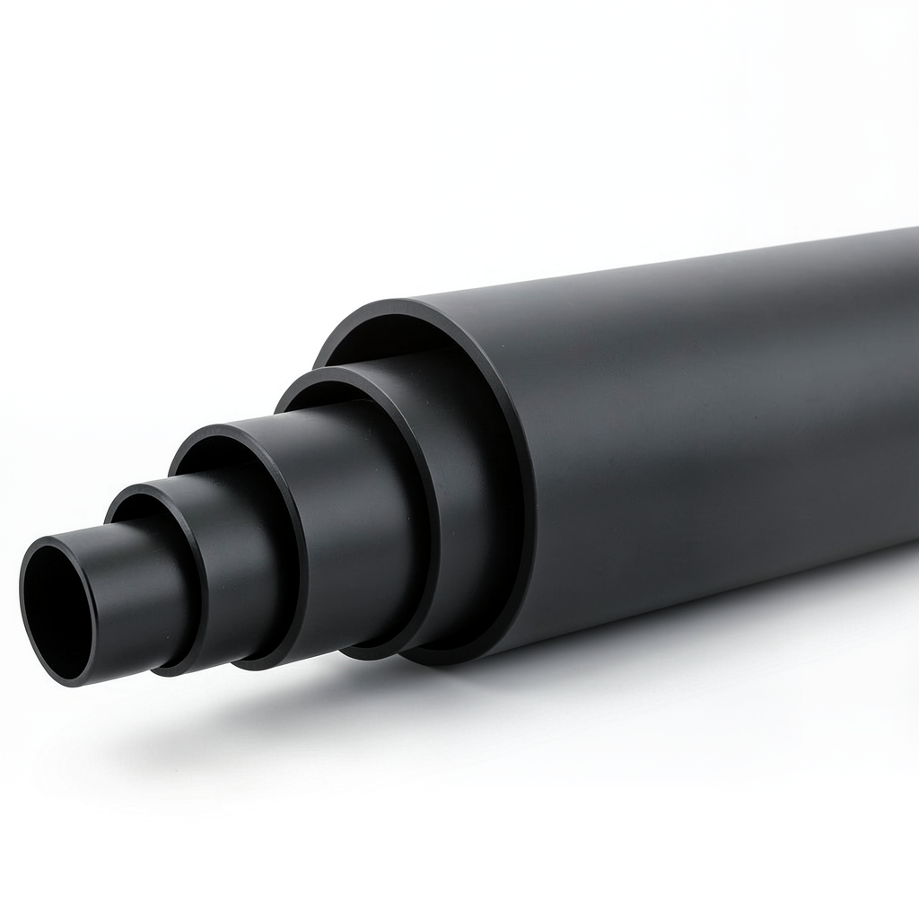 HDPE Polyethylene Pipe PN 12.5 Bar PE 100 OD 280 mm SDR 11 Black