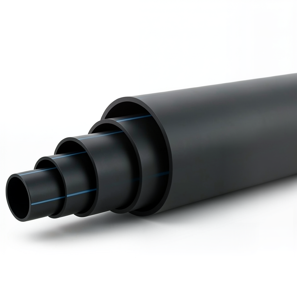 HDPE Polyethylene Pipe PN 12.5 Bar PE 100 OD 355 mm SDR 11 Black