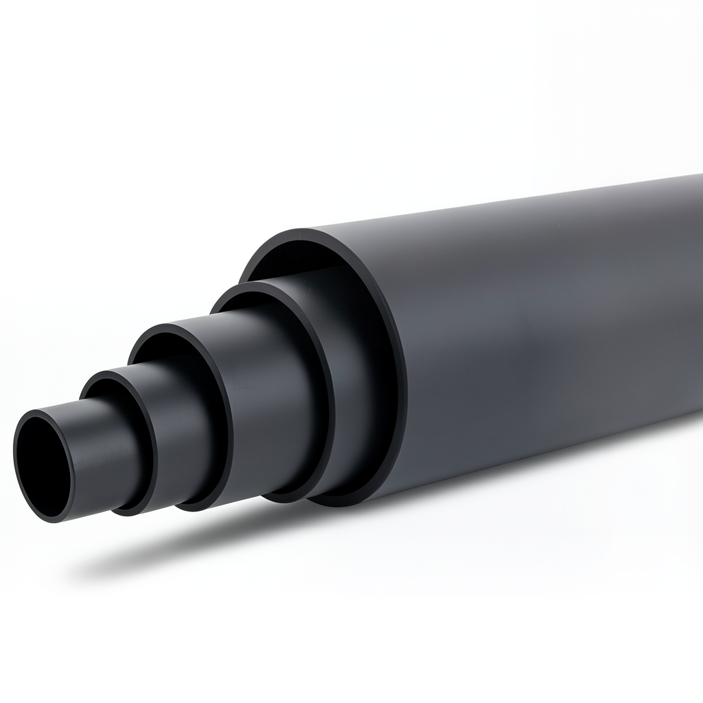 HDPE Polyethylene Pipe PN 12.5 Bar PE 100 OD 560 mm SDR 11 Black
