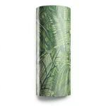 Leaf Patterned Wallpaper 10 m x 0.53 m Green, Model 221313