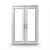 Aluminium Hinged Doors