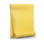 Wallpaper Plain Design 10 m x 0.53 m, Yellow Color, Model 17835