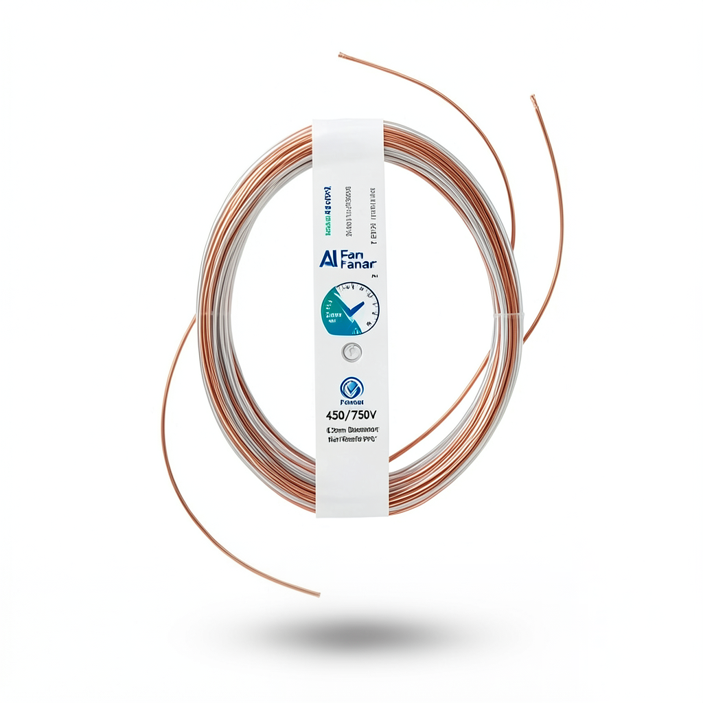 سلك مرن 1.5mm 450/750V، موصل نحاس قطر 0.25mm، عزل PVC مقاوم للحرارة | شركة الفنار