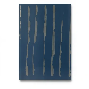 Modern Wall Covering Dark Blue 10m x 0.53m, Model 73227