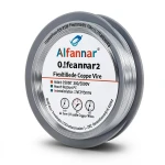 سلك الفنار 0.75 مم2 نحاس مرن 300/500 فولت معزول PVC مقاوم للحرارة طول 300 قدم | شركة الفنار
