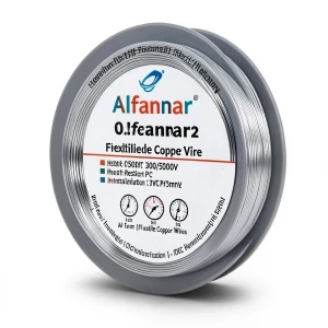 سلك الفنار 0.75 مم2 نحاس مرن 300/500 فولت معزول PVC مقاوم للحرارة طول 300 قدم | شركة الفنار