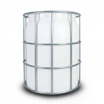 1000L HDPE Water Tank with Galvanised Steel Cage