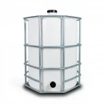 HDPE Water Storage Tank 1000L with Galvanized Cage