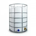 1000L HDPE Water Storage Tank with Galvanized Steel Cage