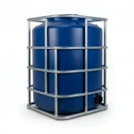 1000L UV-Stabilised HDPE Water Tank with Galvanized Cage