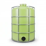 1000L HDPE Water Tank with Galvanized Steel Cage