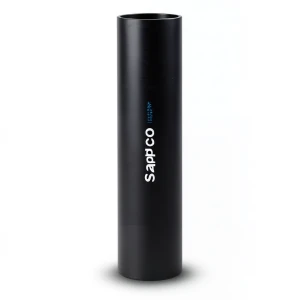 Sappco HDPE Pipe DR 17 PN 8.6 Bar Size 630 mm Thickness 37.1 mm Black | SAPPCO