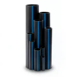 Sappco HDPE Pipe DR 11 PN 13.79 Bar Size 110 mm Thickness 10 mm Black | SAPPCO
