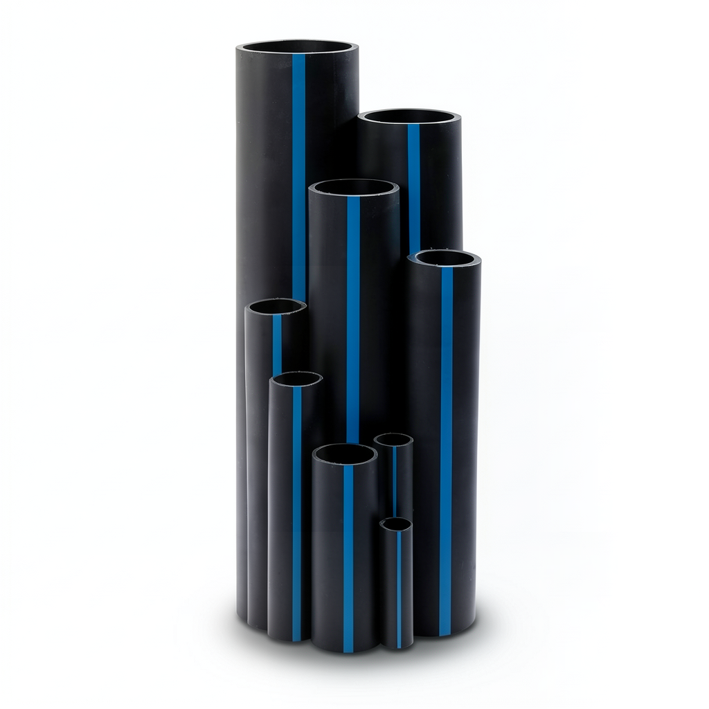 أنابيب HDPE سابكو DR 11 ضغط 13.79 بار مقاس 110 مم سمك 10 مم لون اسود | سابكو