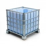 1000L HDPE IBC Tote with Galvanised Steel Cage
