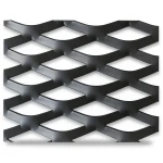 Hot Rolled Black Steel Expanded Metal Mesh Thickness 3 mm Width 1.22 m Length 2 m