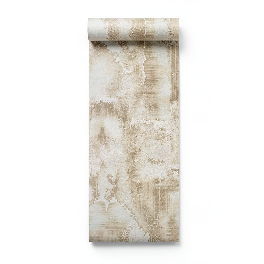 Patterned Wall Decoration 10m x 0.53m Beige, Model 73540
