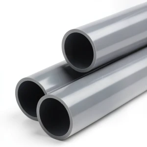 انابيب بلاستيك UPVC كلاس 0 مقاس 4 إنش سماكة 2.8 ملم لون رمادي