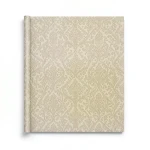 ورق حائط ايطالي تصميم نقشات مقاس 10 م×0.53 م، بيج