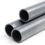 أنابيب بلاستيك UPVC كلاس 0 مقاس 5 إنش سماكة 3.1 مم لون رمادي