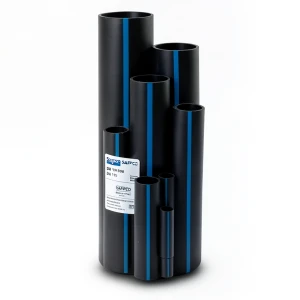 Sappco HDPE Pipe DR 11 PN 13.79 Bar Size 315 mm Thickness 28.6 mm Black | SAPPCO