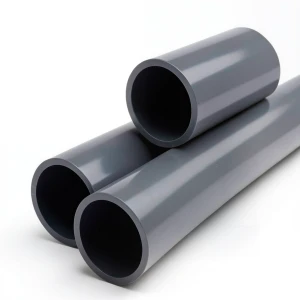 انابيب بلاستيك UPVC كلاس 6 مقاس 3/8 إنش سمك 2.8 مم لون رمادي غامق