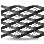 Hot Rolled Black Steel Expanded Metal Mesh Thickness 3 mm Width 1.22 m Length 2 m