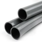 انابيب بلاستيك UPVC كلاس 6 مقاس 1/4 1 إنش سمك 4.2 مم لون رمادي غامق