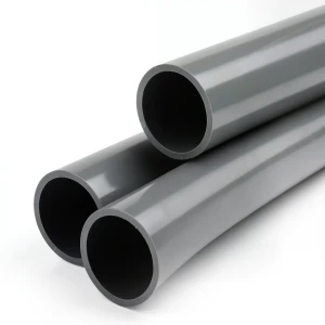 UPVC Plastic Pipe Class 6 Size 1 1/4 inch Thickness 4.2 mm Dark Gray