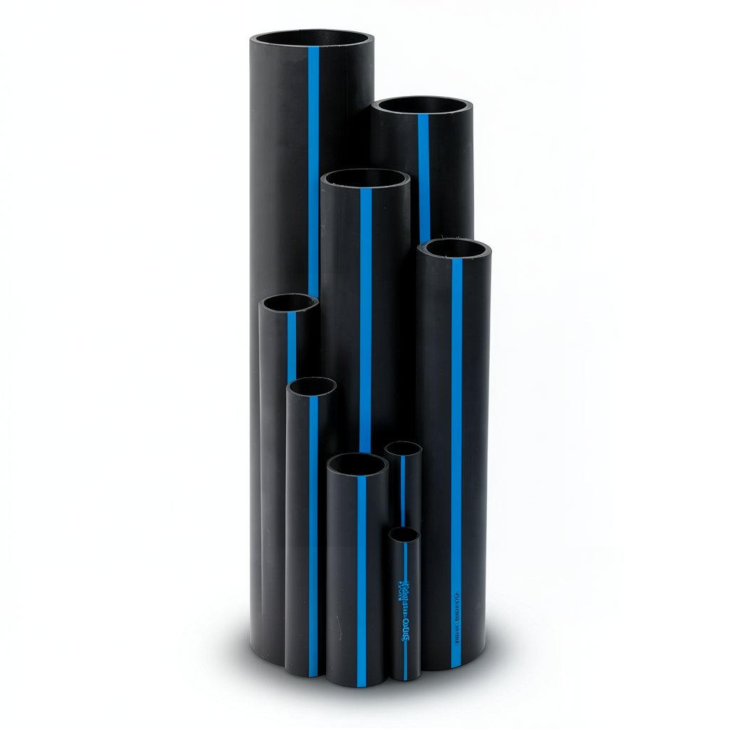 Sappco HDPE Pipe PE 100 Size (OD) 63 mm Thickness 3 mm Black | SAPPCO