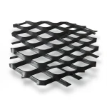Hot Rolled Black Steel Expanded Metal Mesh Thickness 3 mm Width 1.22 m Length 3 m