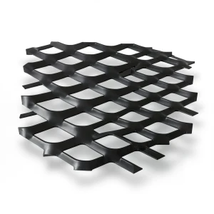 Hot Rolled Black Steel Expanded Metal Mesh Thickness 3 mm Width 1.22 m Length 3 m