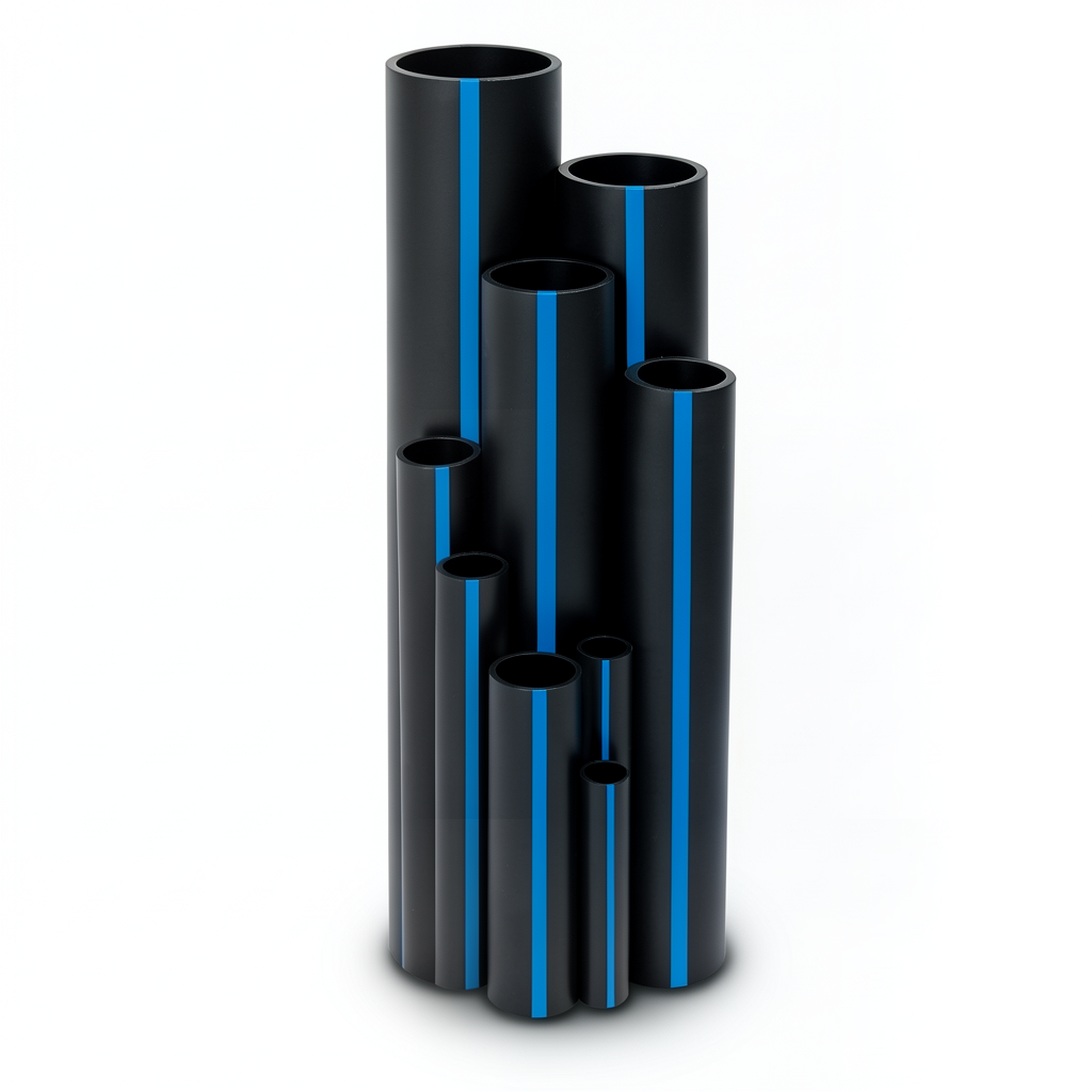 Sappco HDPE Pipe PE 100 Size (OD) 75 mm Thickness 3 mm Black | SAPPCO