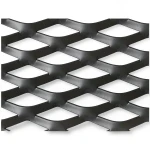 Hot Rolled Black Steel Expanded Metal Mesh Thickness 3 mm Width 1.22 m Length 4 m