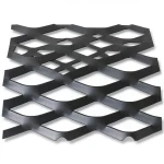 Hot Rolled Black Steel Expanded Metal Mesh Thickness 3 mm Width 1.22 m Length 5 m