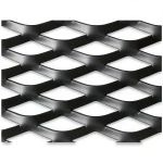 Hot Rolled (Black) Steel Expanded Metal Mesh Thickness 3.8 mm Width 1.22 m Length 3 m