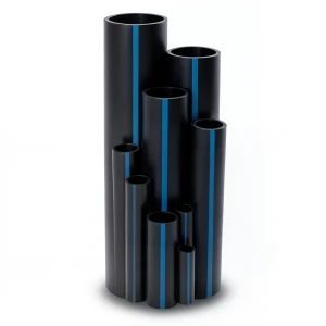 أنابيب HDPE سابكو PE 100 قطر خارجي 160 مم سماكة 6.2 مم لون أسود | سابكو