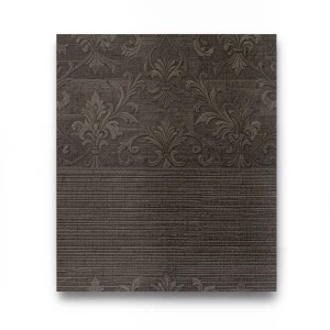 Italian Patterned Wall Covering 10m x 0.53m Dark Brown, Model 73530