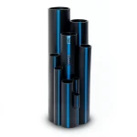 Sappco HDPE Pipe DR 17 PN 8.6 Bar Size 250 mm Thickness 14.7 mm Black | SAPPCO