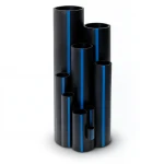 Sappco HDPE Pipe DR 17 PN 8.6 Bar Size 400 mm Thickness 23.5 mm Black | SAPPCO