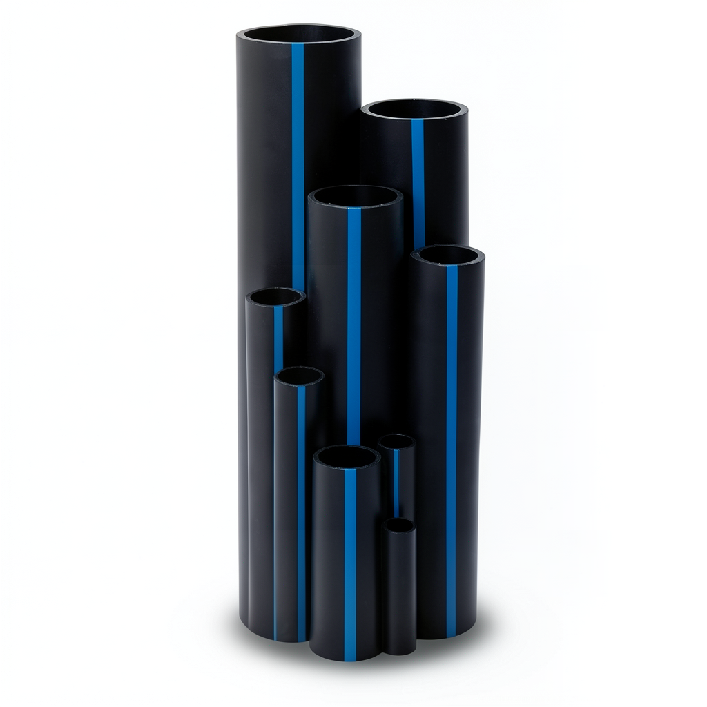 أنابيب HDPE سابكو DR 17 ضغط 8.6 بار مقاس 630 مم سمك 37.1 مم لون اسود | سابكو