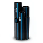 Sappco HDPE Pipe DR 11 PN 13.79 Bar Size 280 mm Thickness 25.5 mm Black | SAPPCO