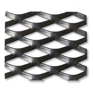 Hot Rolled Black Steel Expanded Metal Mesh Thickness 3 mm Width 1.22 m Length 4 m