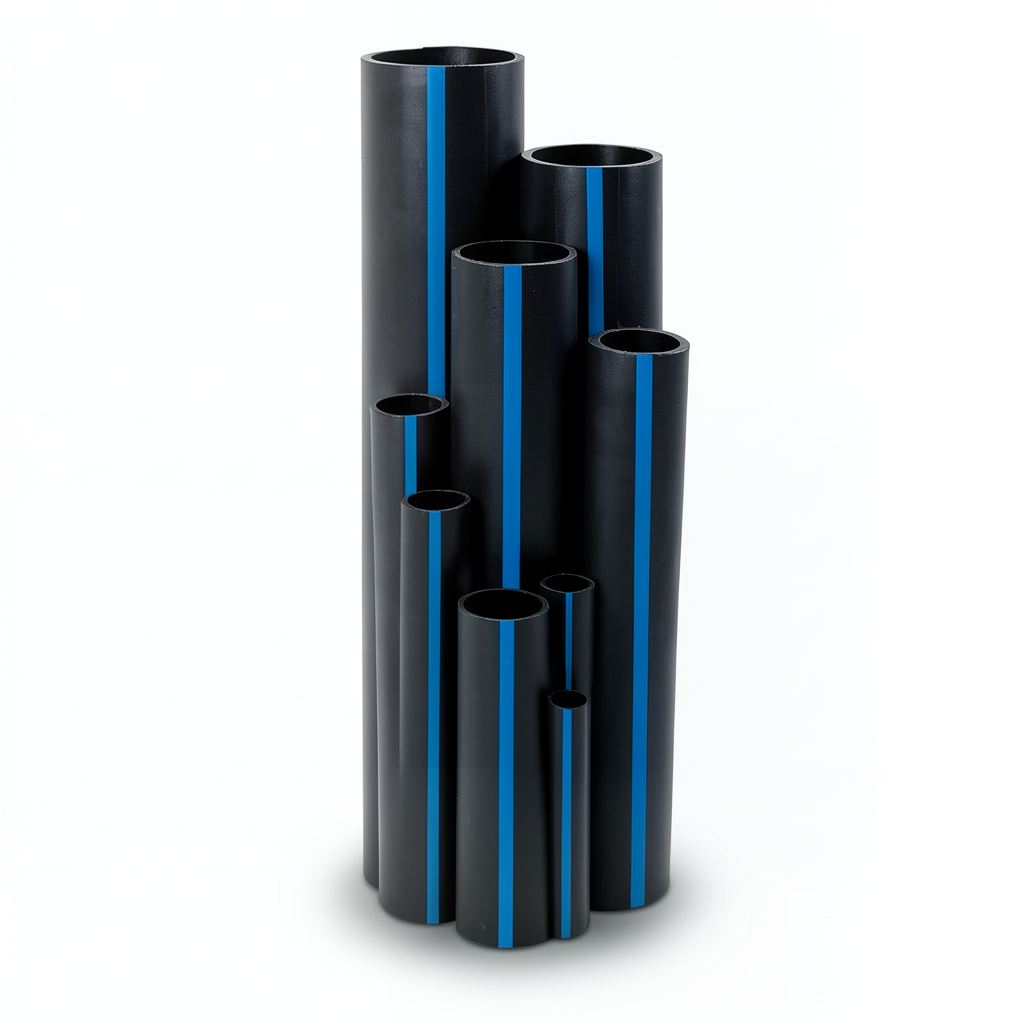 Sappco HDPE Pipe DR 11 PN 13.79 Bar Size 400 mm Thickness 36.4 mm Black | SAPPCO