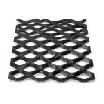 Hot Rolled Black Steel Expanded Metal Mesh Thickness 3 mm Width 1.22 m Length 7 m