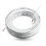 Stranded Electric Wire CU/PVC 16mm, 450/750V, White Color | Jeddah Cables Company