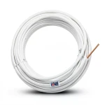 Stranded Electric Wire CU/PVC 25mm2, 450/750V, White | Jeddah Cables Company