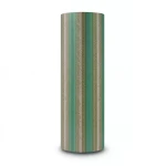 Italian Wallpaper Striped Design Green Color, Size 10m x 0.70m, Model RC18090