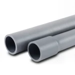 UPVC Pipes EPC 40 Size 6 Inch Thickness 7.11 mm Gray